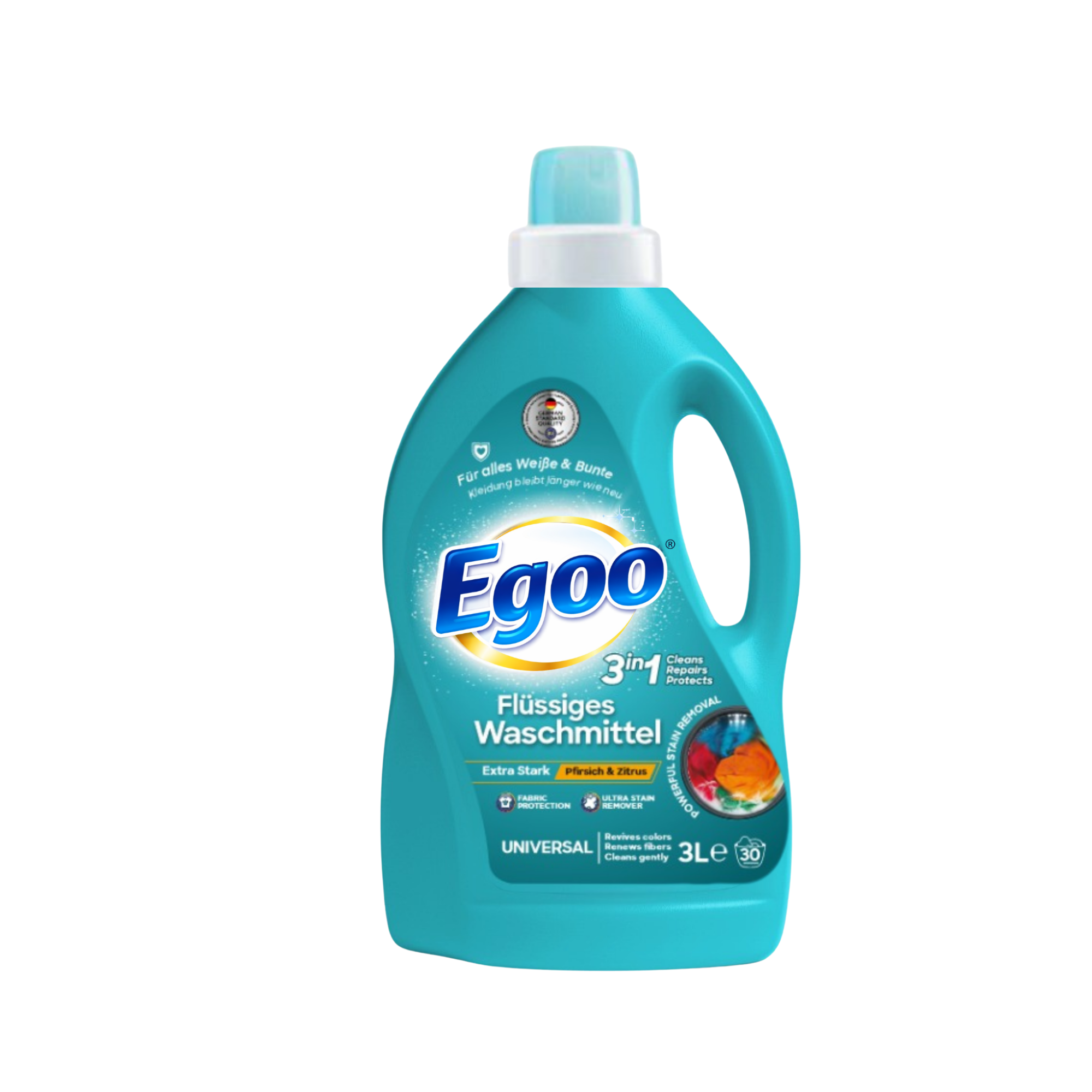 Egoo 3L liquid detergent 60 Washs Universal