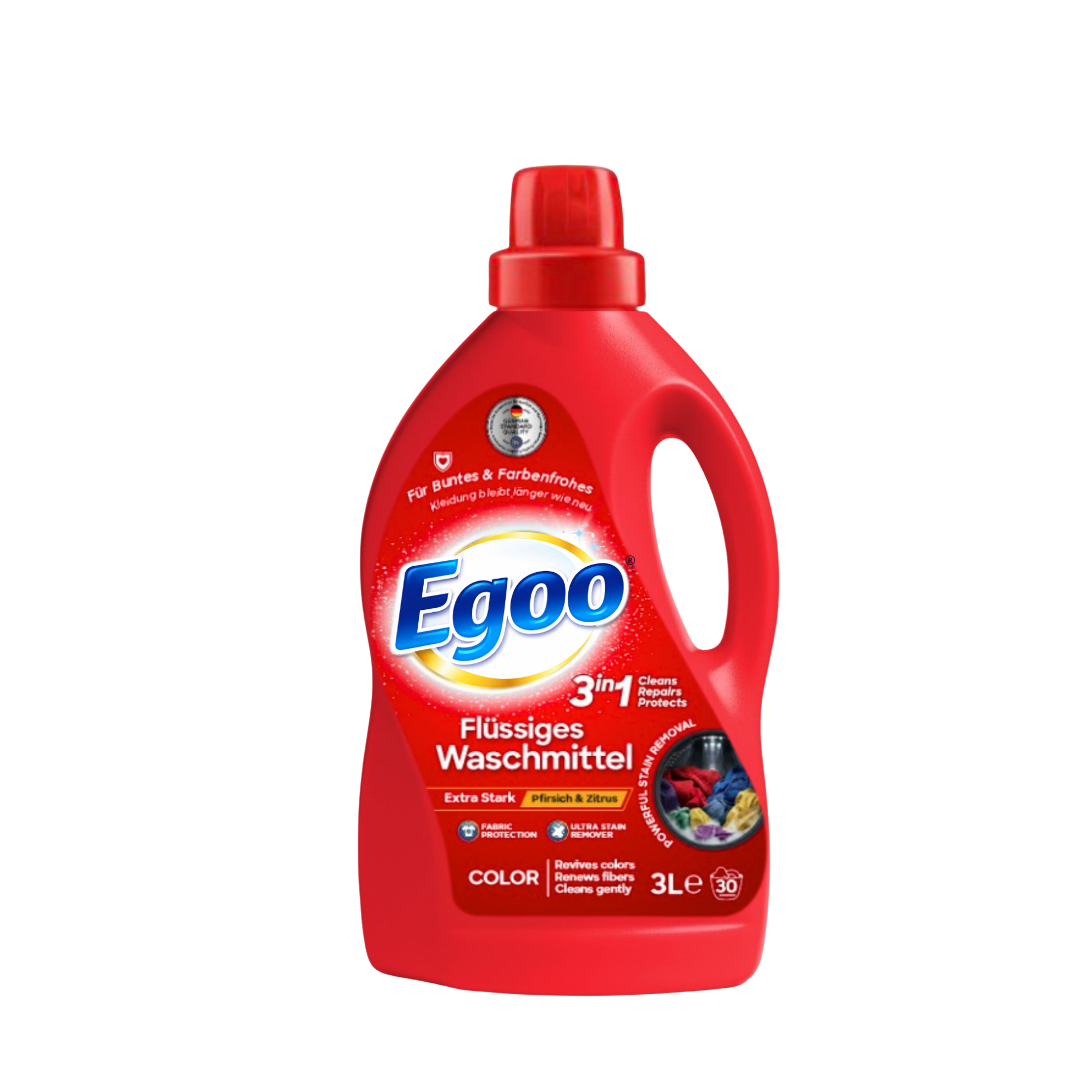 Egoo 3L liquid detergent 60 washs Color