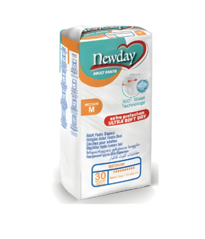 Newday Adult Diapers Size M 30pc