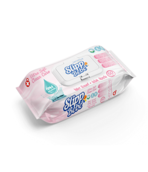 Slipp Bebe Wep Wipes 120 pc 0-3 years Ultra Soft
