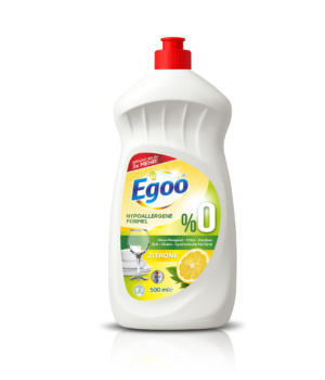 🍋 Egoo Dishwashing Liquid – Lemon (500 ml)