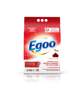 🌹 Egoo Powder Laundry Detergent – Rose (3 kg)